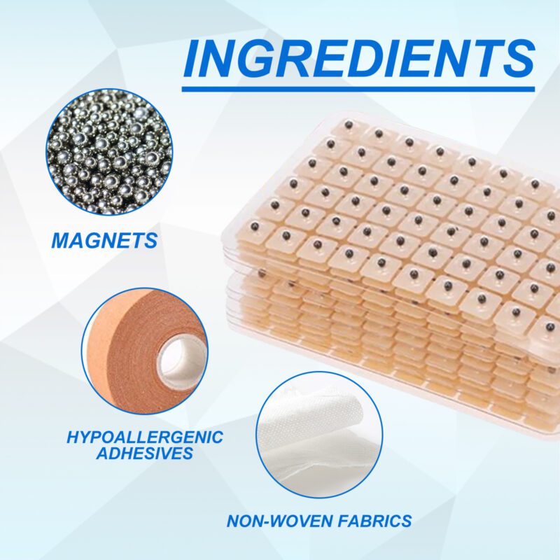 Soothing Ear Patches with Natural Magnetic Ingredients for Daily Care - Image 5
