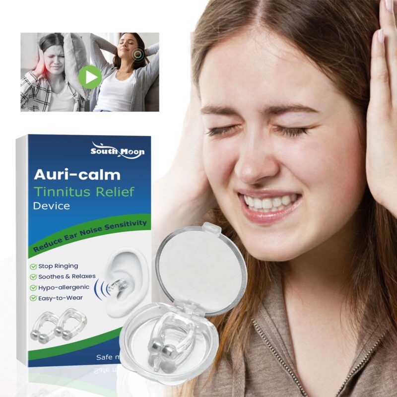 Daily Soothe Ear Clips for Gentle Ear Massage for Calm Peaceful Days and Nights
