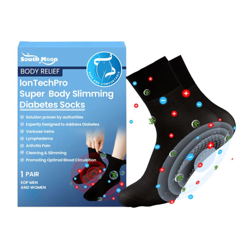 Natural Care Breathable Soft Non-Slip Socks with Wormwood Extract for Daily Gentle Comfort - Image 2