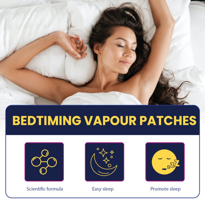 Bed Timing Vapour Patches - Lavender Sleep Patches for Relaxation & Better Sleep - Image 3