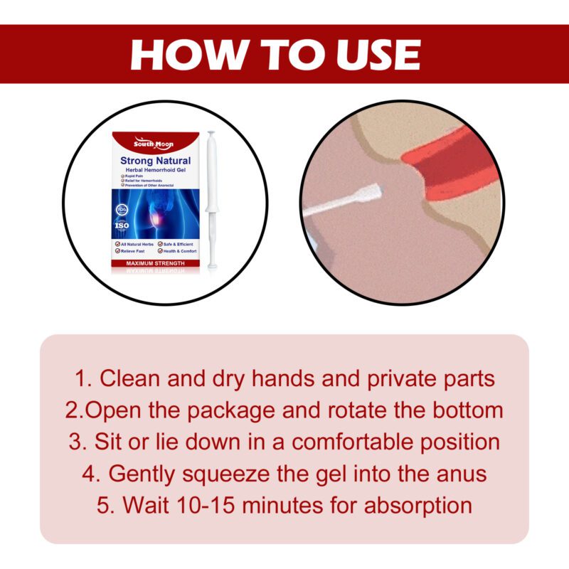 Gentle Herbal Hemorrhoid Gel - Natural Daily Soothing Care - Image 6