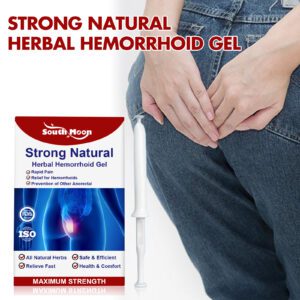 Gentle Herbal Hemorrhoid Gel for Natural Daily Soothing Care