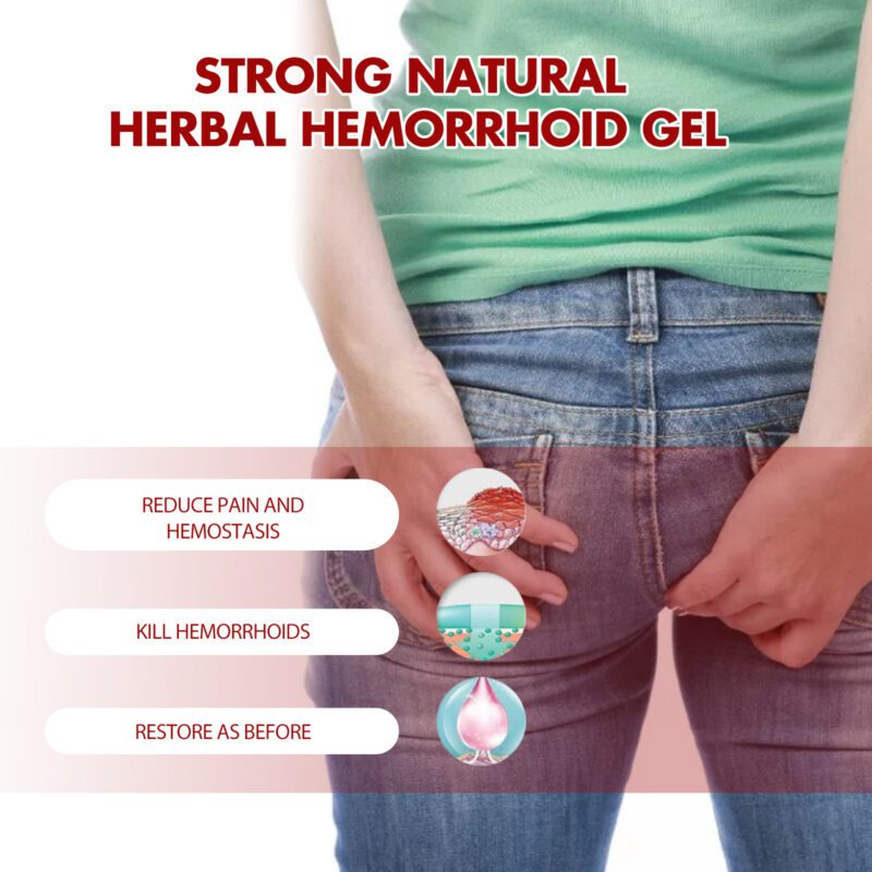 Gentle Herbal Hemorrhoid Gel - Natural Daily Soothing Care - Image 4