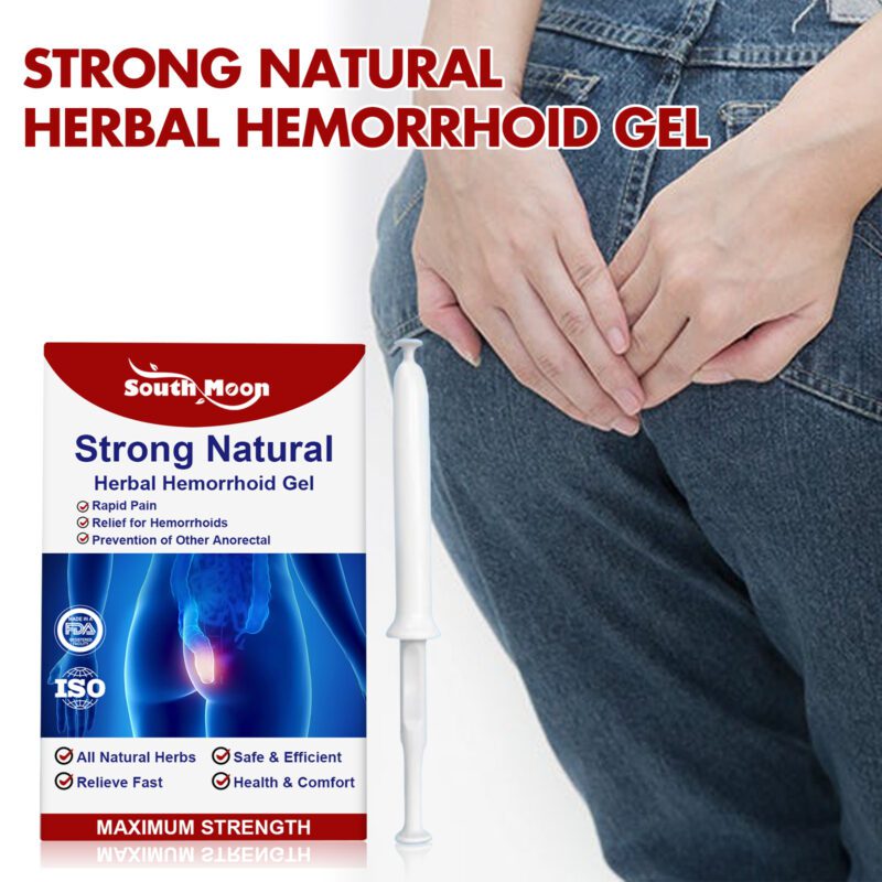 Gentle Herbal Hemorrhoid Gel for Natural Daily Soothing Care