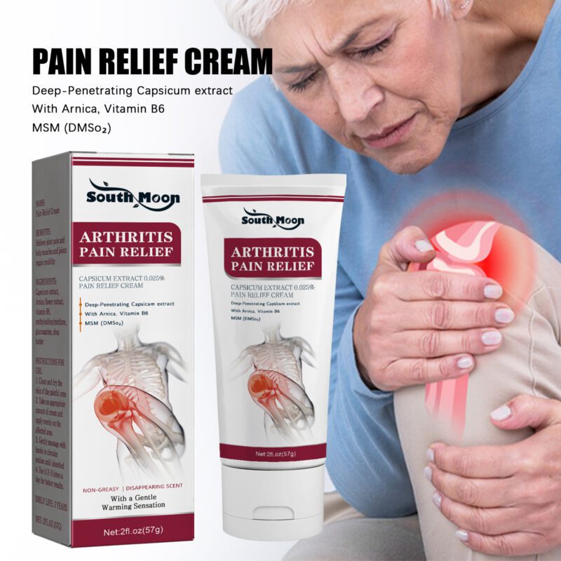 Natural Soothing Cream for Gentle Daily Care for Joints Knees Hands Feet