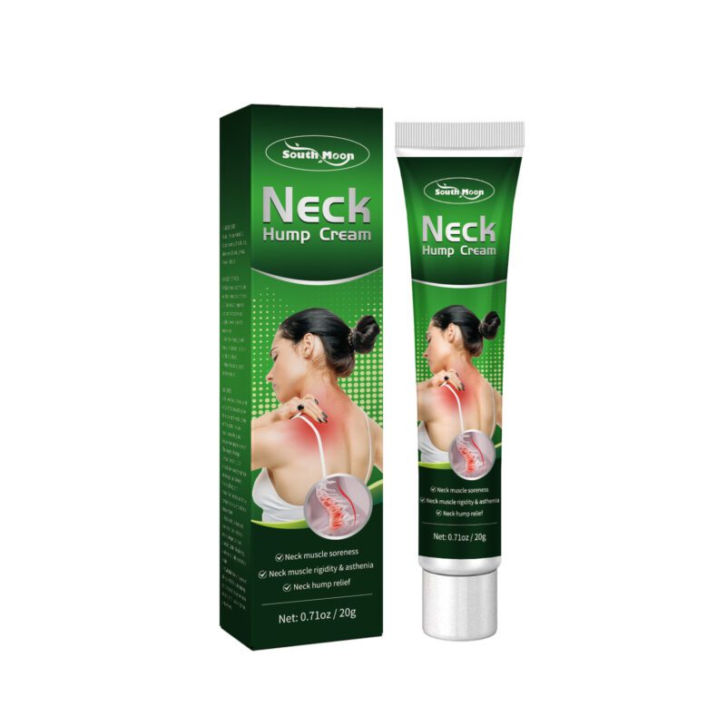 Natural Neck Care Cream - Soothing Daily Massage with Peppermint & Shea Butter - Image 2