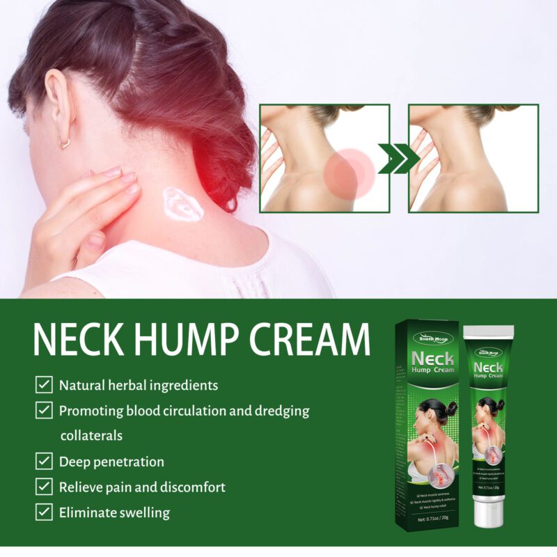 Natural Neck Care Cream - Soothing Daily Massage with Peppermint & Shea Butter - Image 4