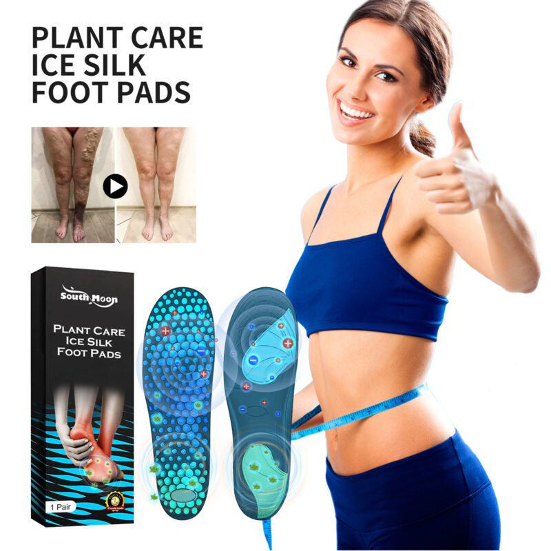 Natural Ice Silk Foot Pads with Wormwood for Daily Comfort - Image 2