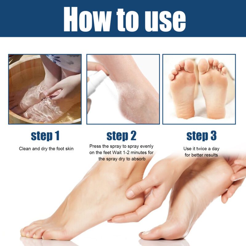 Foot Care Spray: Natural Daily Moisturizer for Soothing Fresh Smooth Feet - Image 6