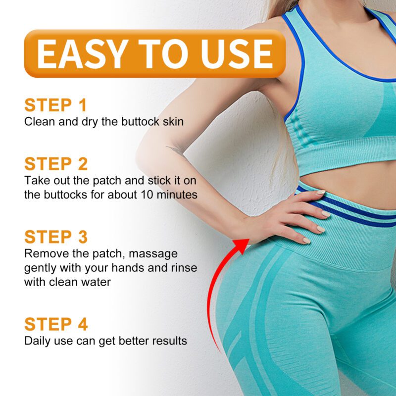 Daily Care Peach Butt Patches - Support Hip Curves with Natural Ingredients - Image 6