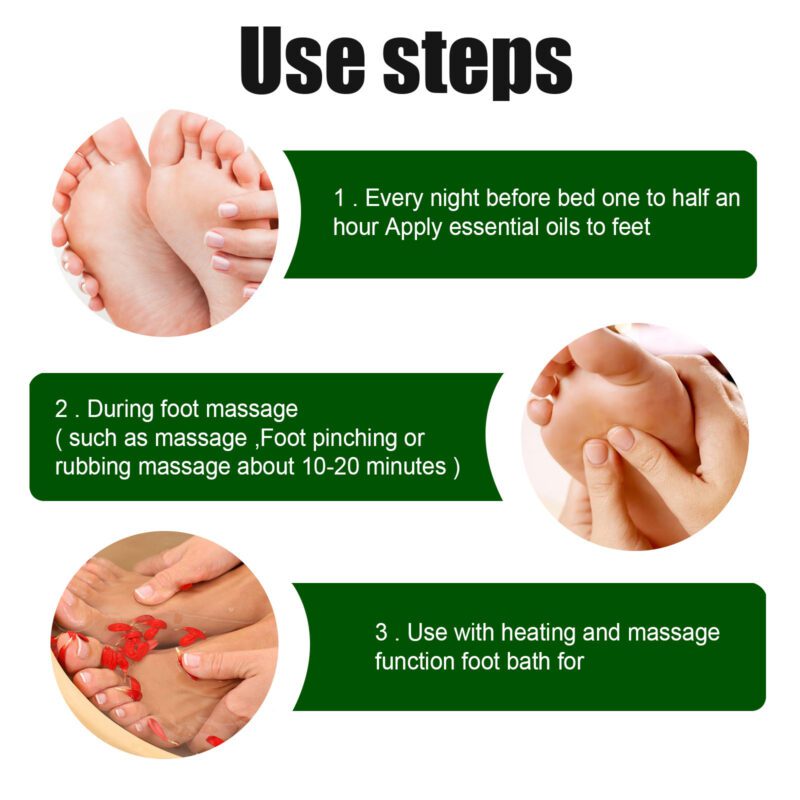 Natural Foot Care Oil with Deer Bone Collagen & Lavender - Nourishing Support - Image 6