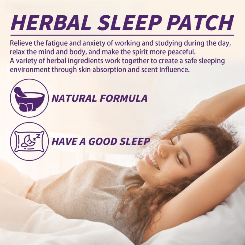 Herbal Sleep Patch - Natural Sleep Aid for Restful Nights - Image 4