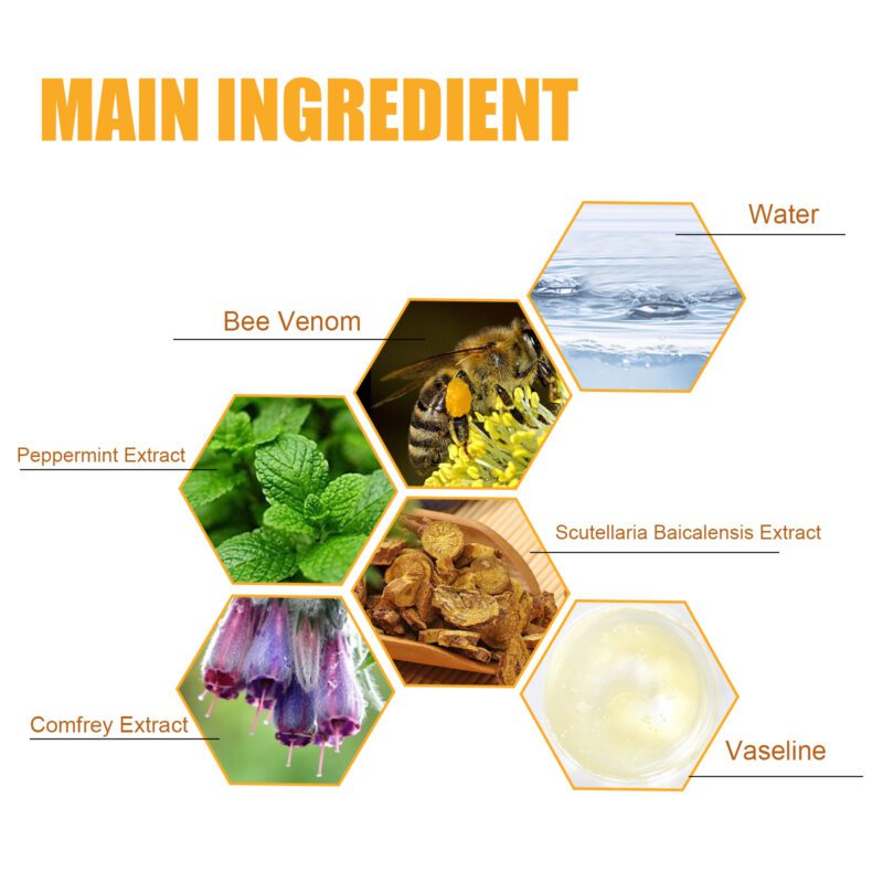 Natural Bee Venom Soothing Cream - Gentle Daily Care for Soft, Comfortable Skin - Image 5