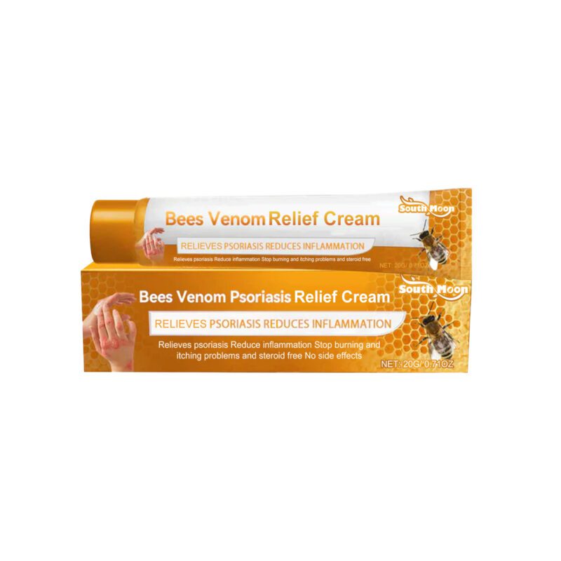 Natural Bee Venom Soothing Cream for Gentle Daily Care for Soft Comfortable Skin