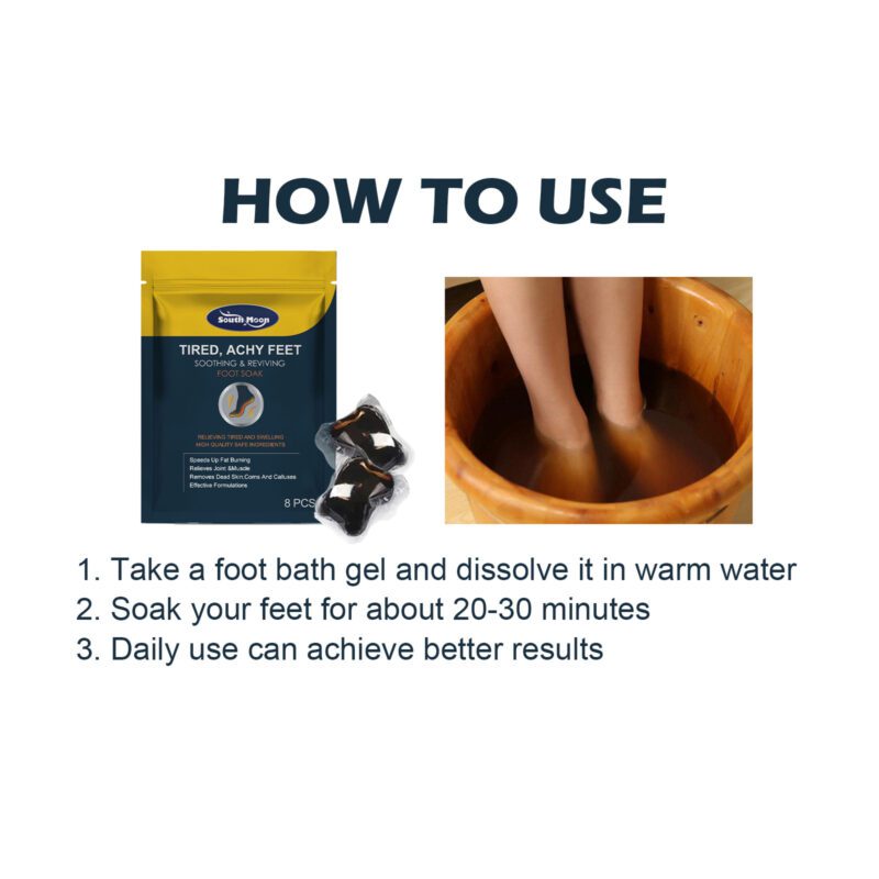 Natural Foot Soak with Safflower & Ginger - Daily Care for Refreshed Feet - Image 6