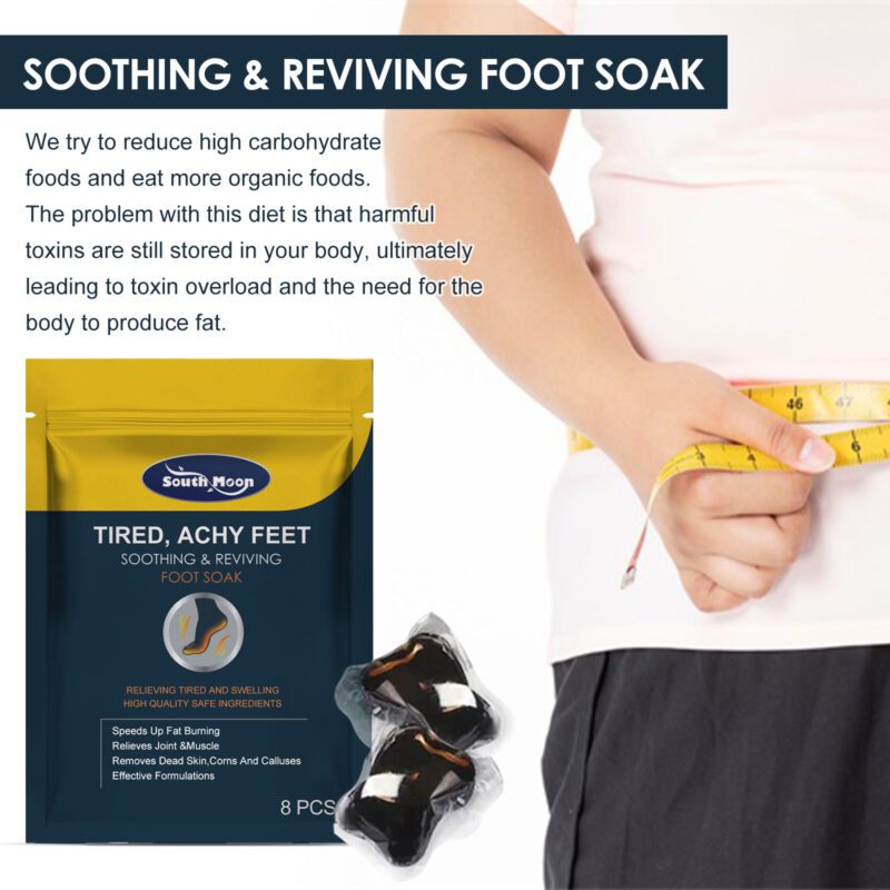 Natural Foot Soak with Safflower & Ginger - Daily Care for Refreshed Feet - Image 4