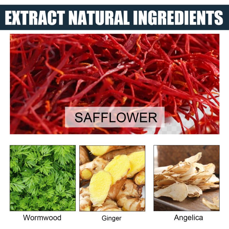 Natural Foot Soak with Safflower & Ginger - Daily Care for Refreshed Feet - Image 5