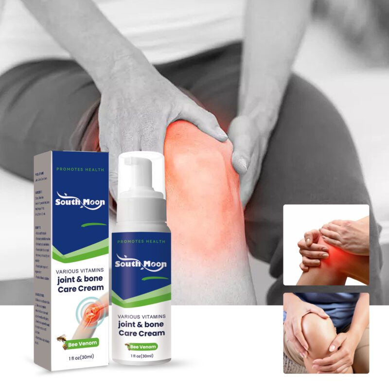 Natural Joint Cream with Vitamins and Plant Extracts for Daily Soothing Soreness Care