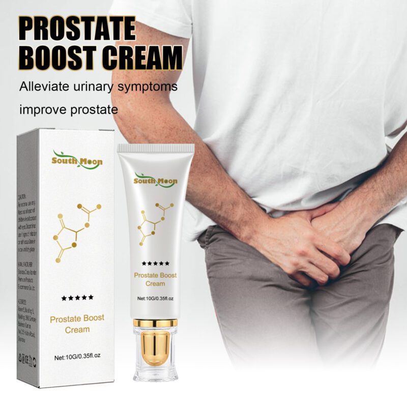 Men's Daily Care Cream for Natural Prostate Support with Pumpkin Seed and Ginseng