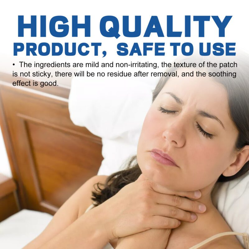 Herbal Throat Patches with Honeysuckle, Ginger & Licorice for Soothing Comfort - Image 3