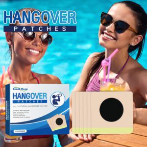 Natural Hangover Relief Patches with Propolis and Honeysuckle Extracts for Gentle Daily Care