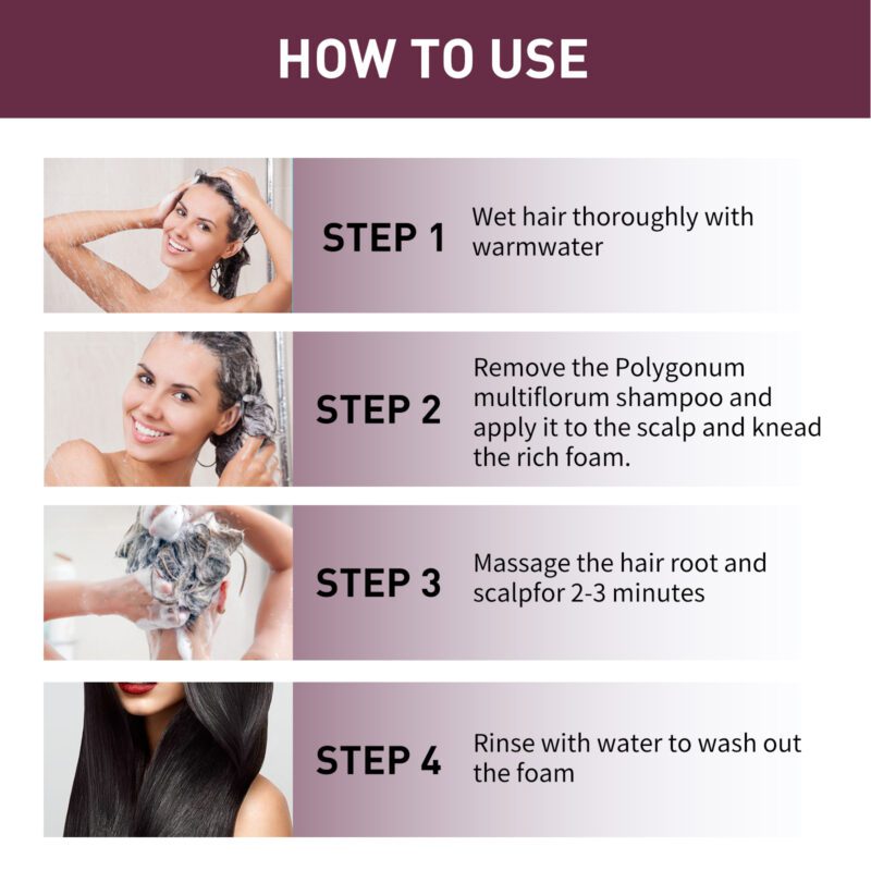 Korea Polygonum Natural Shampoo - Gentle Daily Care for Soft, Shiny Hair - Image 6