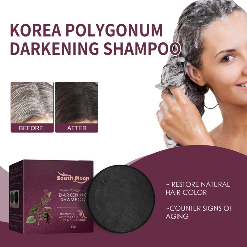 Korea Polygonum Natural Shampoo - Gentle Daily Care for Soft, Shiny Hair - Image 2
