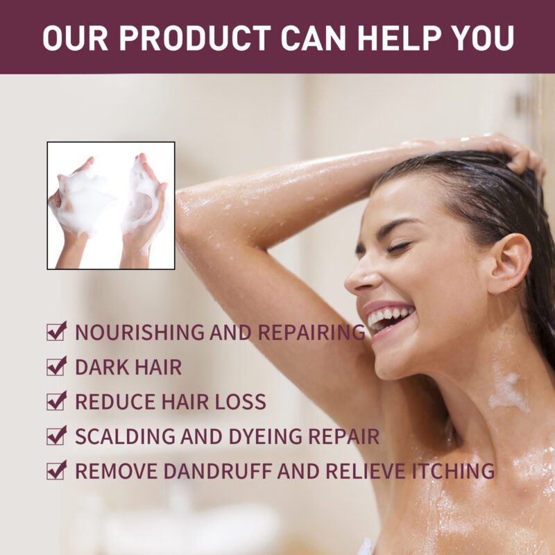 Korea Polygonum Natural Shampoo - Gentle Daily Care for Soft, Shiny Hair - Image 4