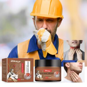 Soothing Body Care Cream with Natural Ingredients for Daily Throat Comfort and Gentle Relief