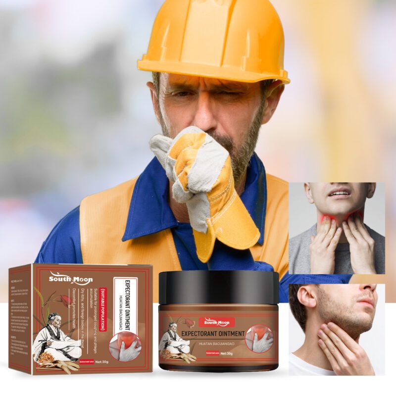 Soothing Body Care Cream with Natural Ingredients for Daily Throat Comfort and Gentle Relief