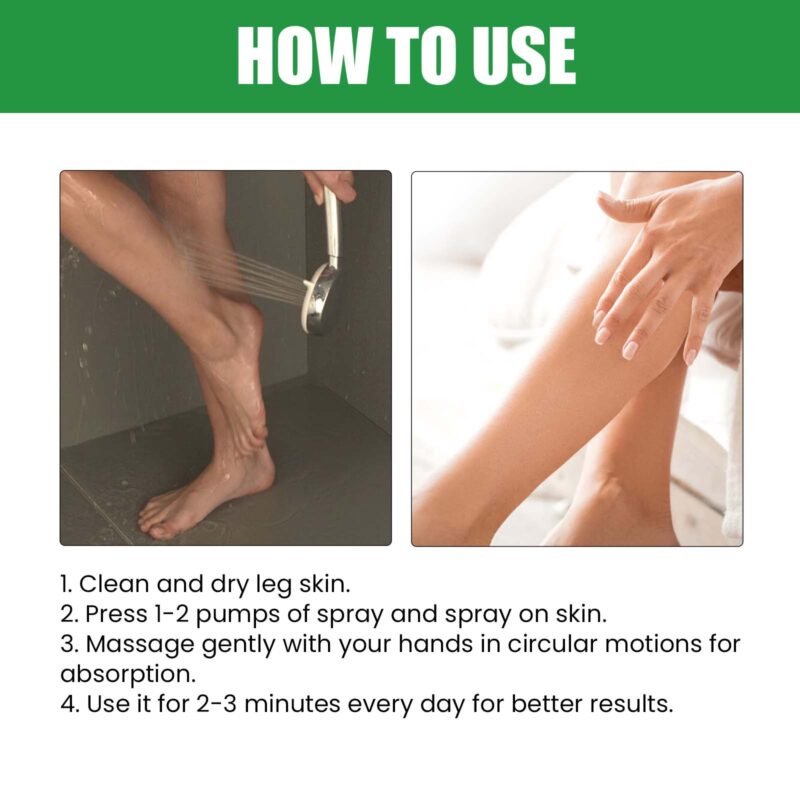 Gentle Leg Care Spray with Purslane - Daily Soothing & Comfort - Image 6
