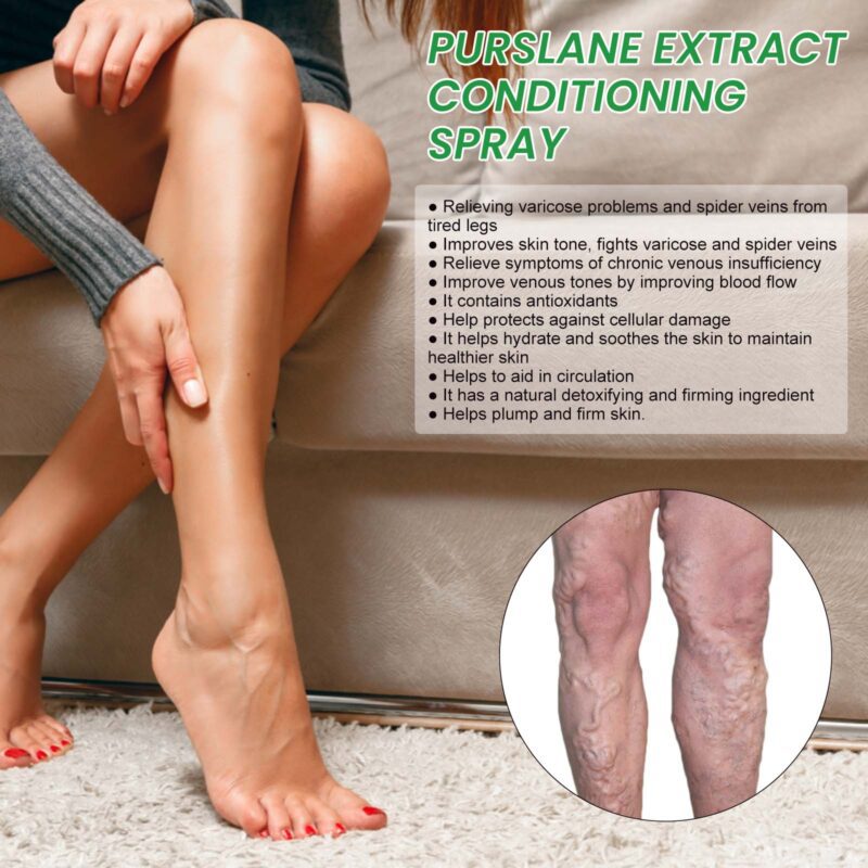 Gentle Leg Care Spray with Purslane - Daily Soothing & Comfort - Image 4