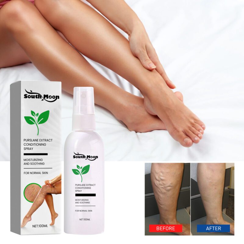 Gentle Leg Care Spray with Purslane for Daily Soothing and Comfort