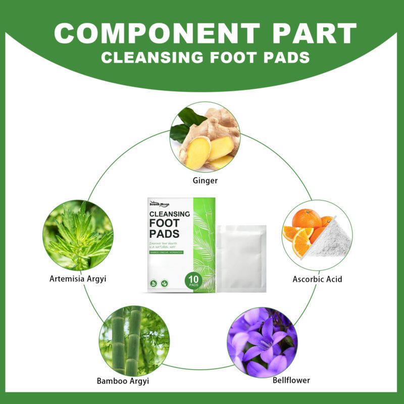 Soothing Foot Patches (10pcs) - Natural Daily Foot Care - Image 5