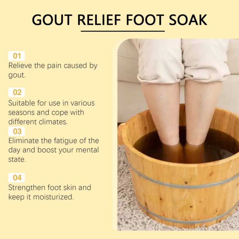 Natural Ginger Safflower Foot Soak Beads - Soothe Hands & Feet - Image 3