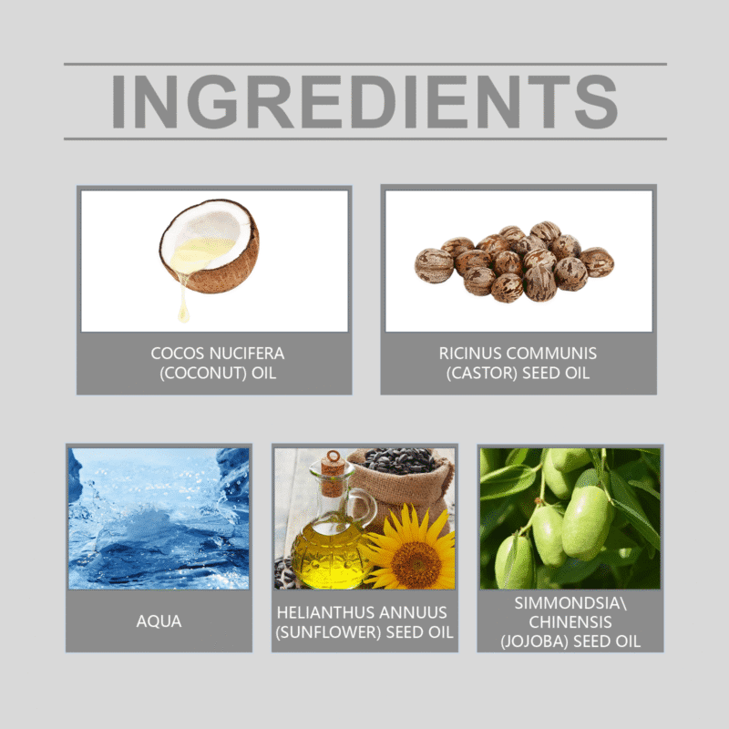 Nourishing Body Cream with Coconut & Castor Oils for Soft Skin - Image 5