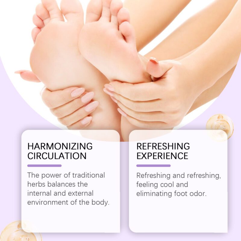 Lavender Foot Care Pads with Natural Herbs for Daily Cleansing - Image 3
