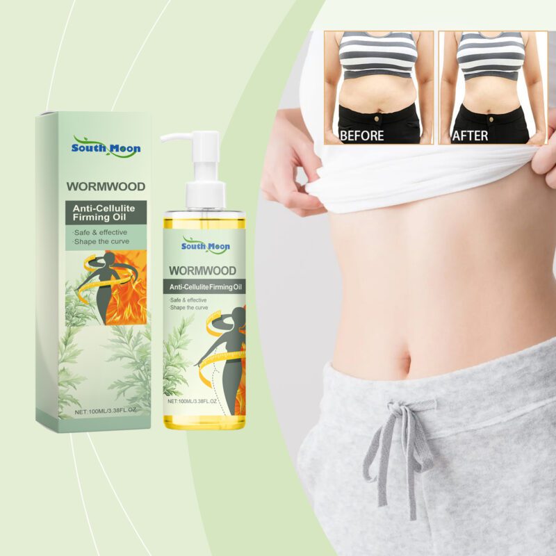 Wormwood Collagen Herbal Massage Body Oil - Daily Moisturizing Care - Image 2