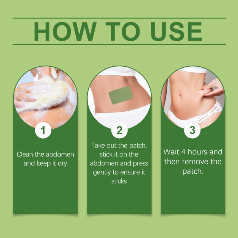 Natural Belly Care Patch with Peppercorn & Mint for Gentle Skin Nurture - Image 6