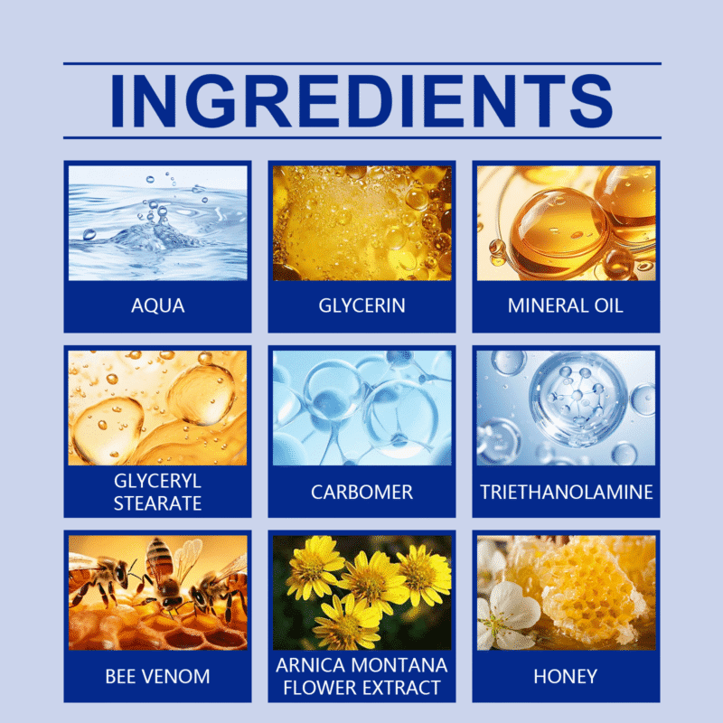 Bee Venom Daily Soothing Cream - Gentle Nourishment for Joints & Skin - Image 5