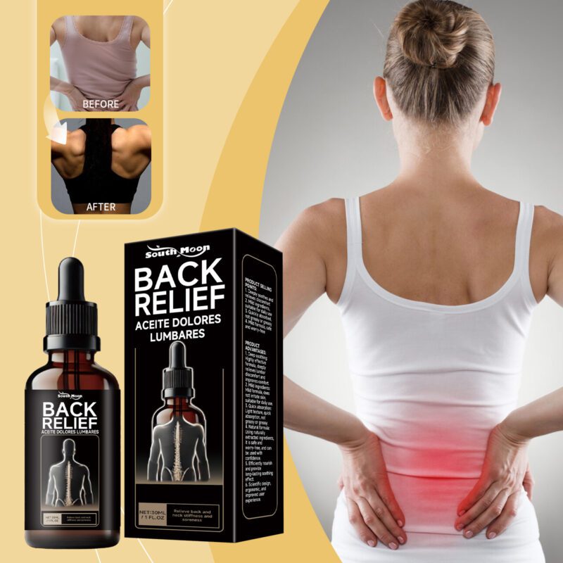 Natural Back Essence with Aloe & Peppermint for Daily Soothing Care - Image 2