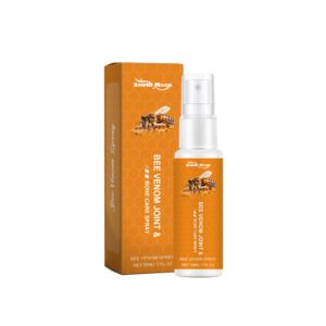 Natural Bee Venom Daily Care Spray for Gentle Massage for Wrist Knee and Joints