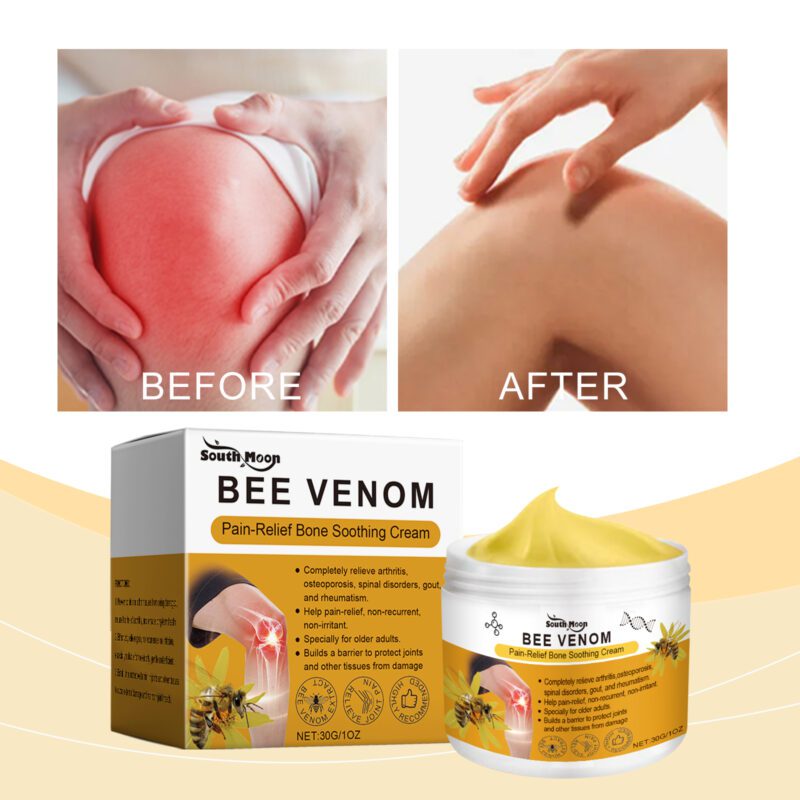 Bee Venom Daily Body Cream - Gentle Herbal Moisturizer for Soothing Comfort - Image 2