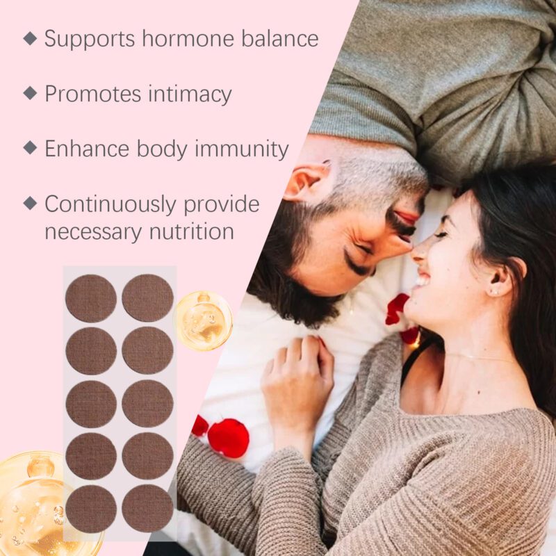 Herbal Energy Patch for Men - Natural Support with Ginger & Vitamin D3 - Image 4