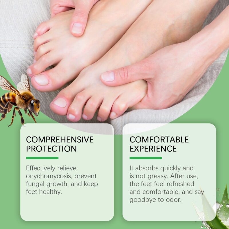 Natural Nail Care Spray - Gentle Daily Foot Care for Fresh, Shiny Nails - Image 4