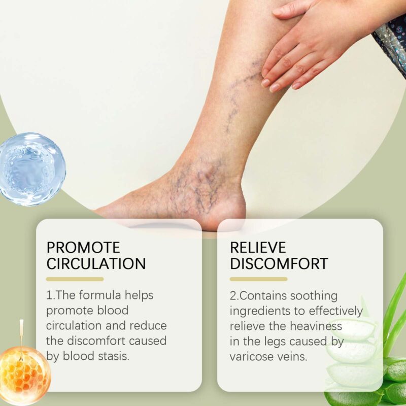 Leg Care Cream - Gentle Aloe Vera Daily Moisturizer for Soothing Calm - Image 4