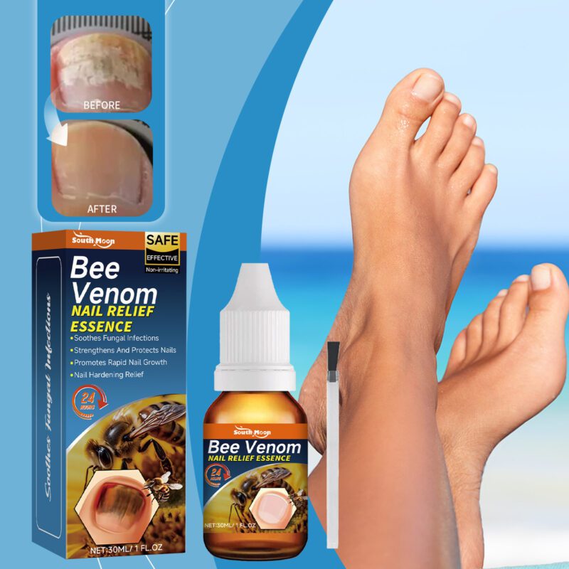 Natural Nail Care Spray with Almond Oil & Vitamin E for Nails & Cuticles - Image 2