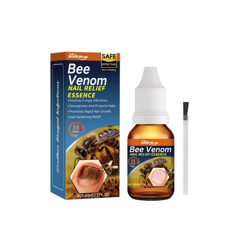 Natural Nail Care Spray with Almond Oil and Vitamin E for Nails and Cuticles