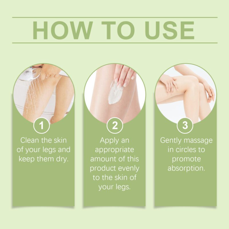 Natural Leg Cream with Angelica & Vitamin E - Daily Nourishing Moisturizer - Image 6