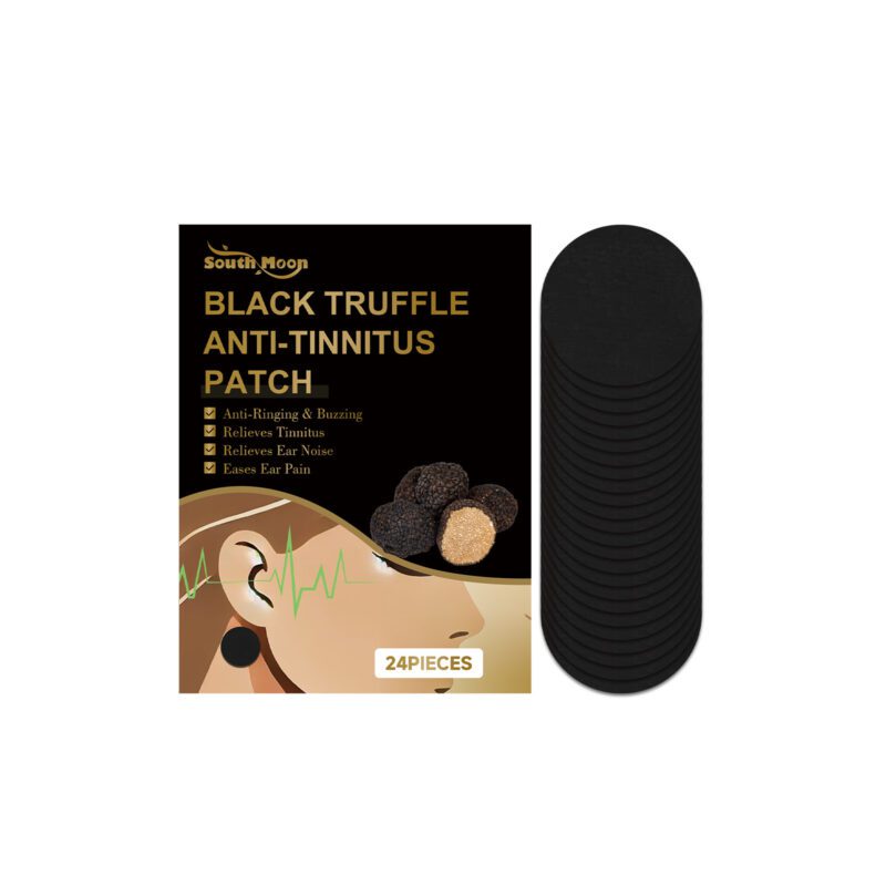 Black Truffle Ear Patches for Natural Soothing Ear Comfort and Gentle Care